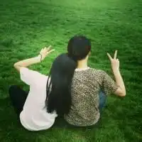 背影情侣头像一男一女