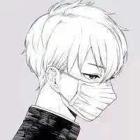 漫画头像男伤感冷酷落寞微信头像图片大全