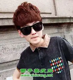 时尚潮男短发发型男生清爽短发发型