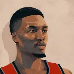 组图nba球星们的漫画版头像,詹皇霸气外露,库里变成熟大叔