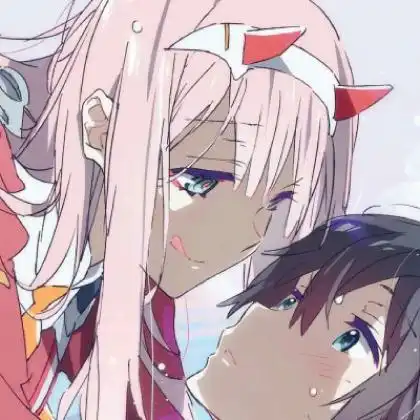 超好看二次元情侣头像愿多年以后老友角色依旧