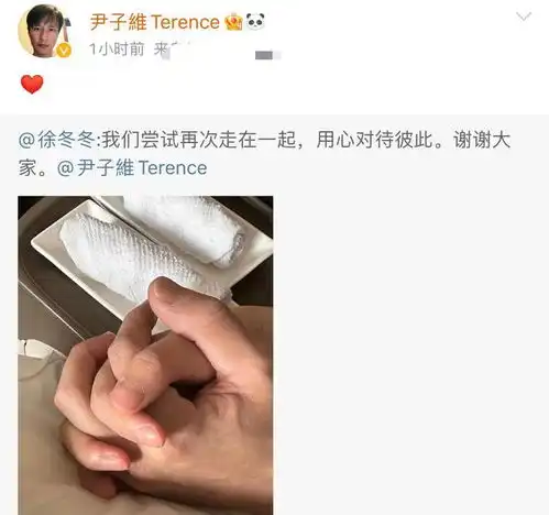 徐冬冬官宣与尹子维复合疑同居床上十指紧扣分手军校军训战争法新恋情网易订阅
