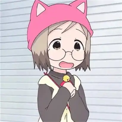 卡通呆萌头像女,只有童年的我们你才懂的