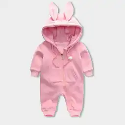 罗町男女宝宝卫衣棉哈衣新生儿卡通造型外出服粉蜜芽,中国领先的进口母婴限时特卖商城