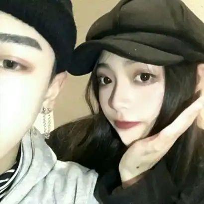 情侣头像社会的双人的