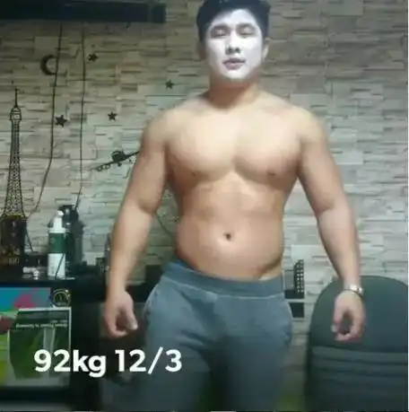 从帅气的肌肉男吃成大胖子,需要多久小哥现身说法4个月足矣