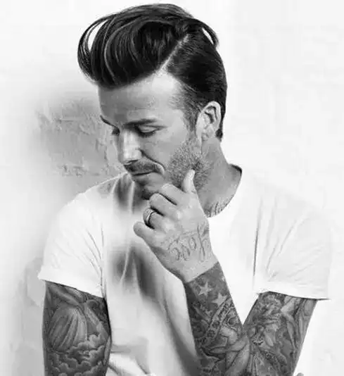 男人们发型就应该留小贝这样的