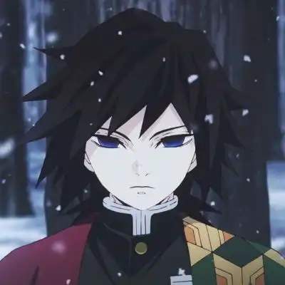 鬼灭之刃富冈义勇动漫男头