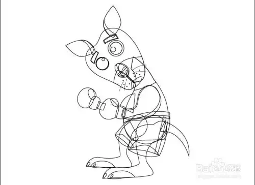 卡通老虎头像设计