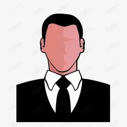 卡通手绘西装无脸男素材图片免费下载高清png千库网图片编号10142818