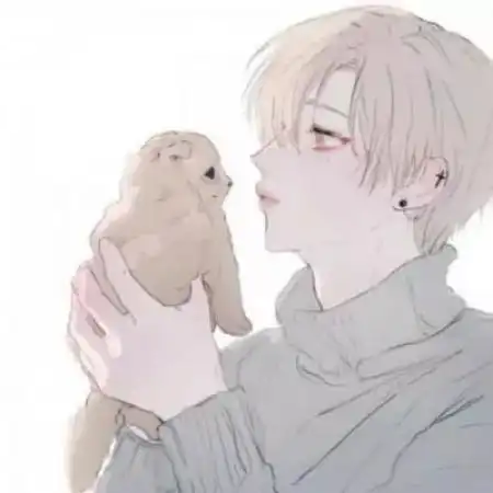 男生动漫头像冷酷有一颗坚定不移的心