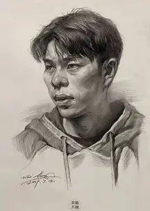 素描头像如何取得高分韦琳