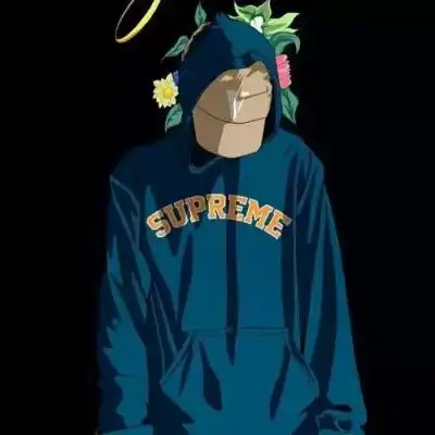 潮图头像动漫男生女生黑人嘻哈潮图二次元头像