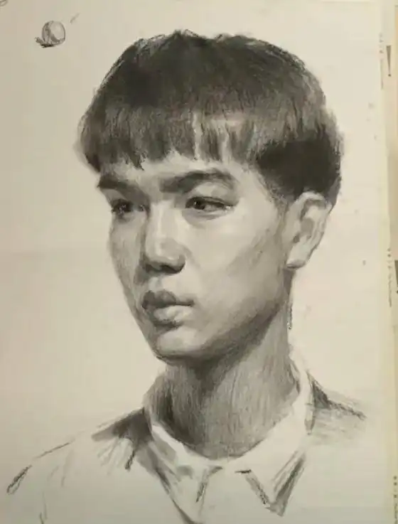 朱传奇素描素描头像结构分析超有用,收藏