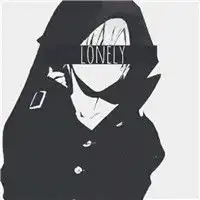 黑白头像男生伤感堕落动漫卡通头像,不想待在我怀里了