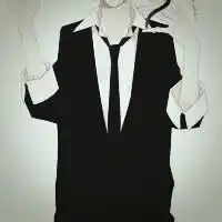 二次元半身男生头像