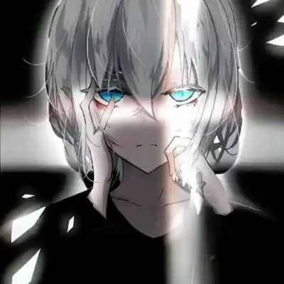 2023暗黑高冷动漫头像