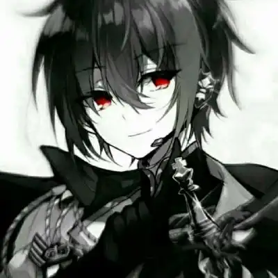 男头黑白帅气丧高冷超酷