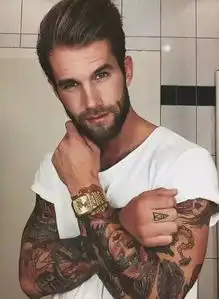 如何成为一名纹身型男,看过来