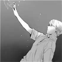 伤感卡通男生头像伤心时低着头默默不语