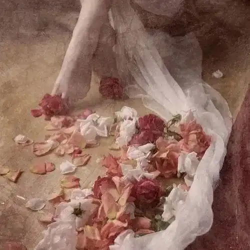 ins风小众高级感背景图森林系