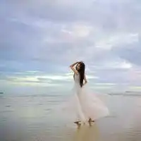 海边风景图片女生头像微信头像图片大全