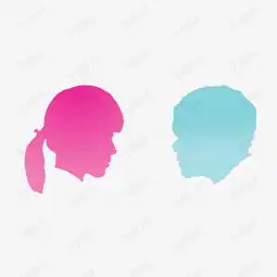 男女头像简图素材图片免费下载千库网