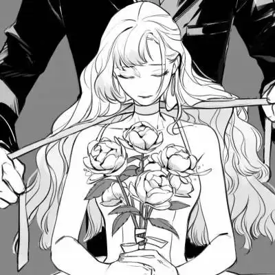 情头动漫一男一女黑暗丧