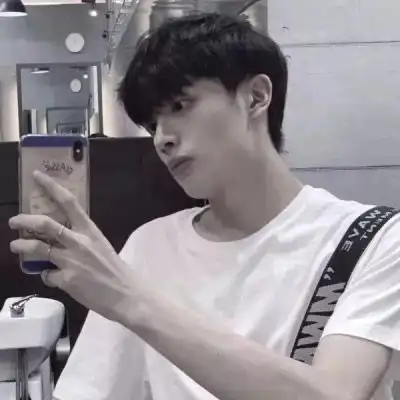 男生头像冷酷帅气真人侧脸伤感最帅头像