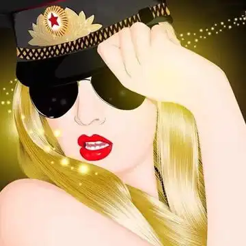 复古风高雅贵妇动漫头像大图片