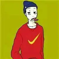 穿耐克的男生头像男神穿耐克黑色背影头像
