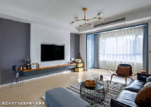 100多平现代简约客厅装修,真香了
