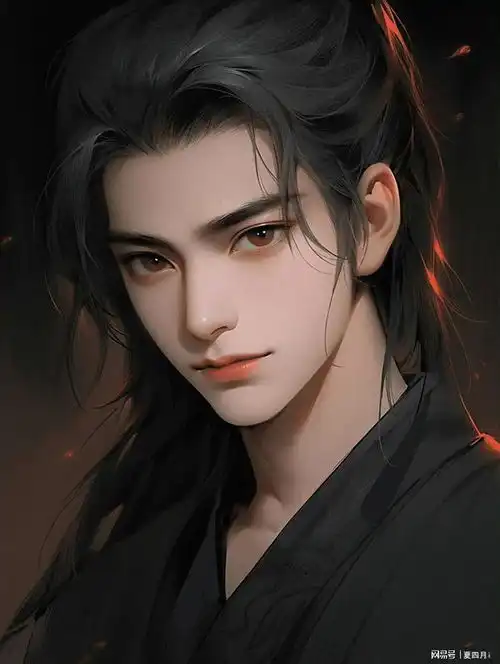 超级帅气好看的古风美男美女手绘插画壁纸背景图头像分享来啦