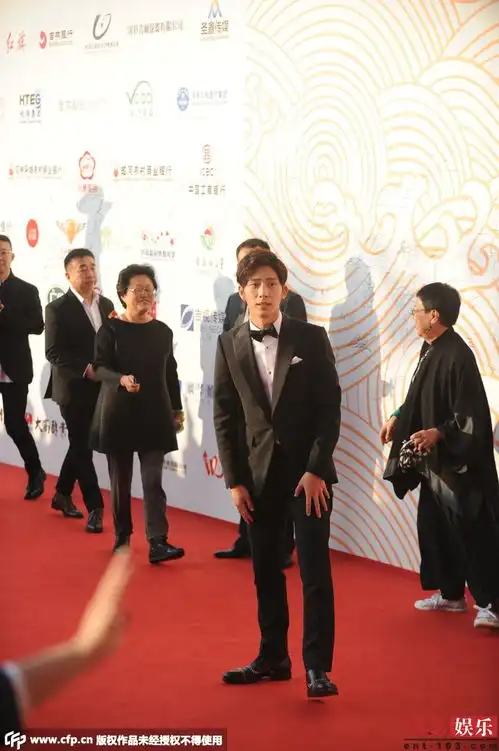 金鸡百花红毯男星稳重大气