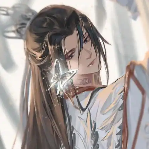 古风男生头像江水孤寂,两岸墨绿,到处站的都是你的身影