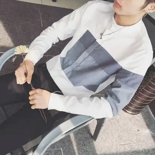 杨洋同款日系原创潮流牛津布男士衬衫长袖韩版外套宽松秋冬季