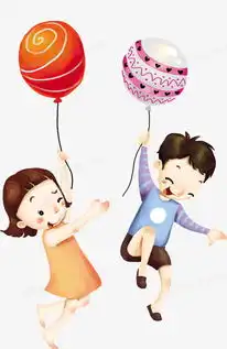 卡通小男孩小女孩png图片素材免费下载psd格式熊猫办公