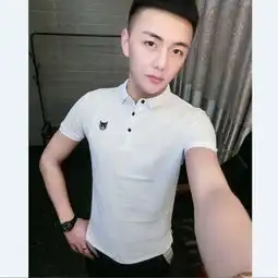 2019新款潮流男polo衫社会精神小伙短袖t恤夏季快手网红同款上衣,一品好特惠