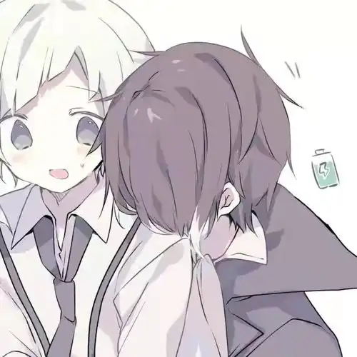 甜丧低糖动漫情侣头像对象吃起醋来有多可爱