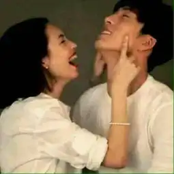 像这样的qq头像,真人,一男一女在一张图片里,不要情头