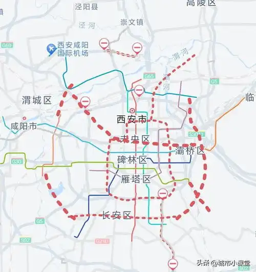 西安地铁8条在建,或将超500公里,目光长远,规划史上又一典范延线南延段总里程铁路线交通枢纽网易订阅