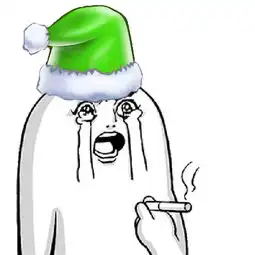 求ps大神帮忙把那个绿帽子p到头上,做头像用的,正方形