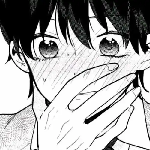 动漫头像敲多男女生黑白漫画风头像,爱不释手吖