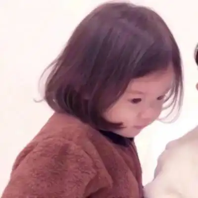 萌娃情侣头像一对可爱高清韩国萌娃情侣头像一左一右