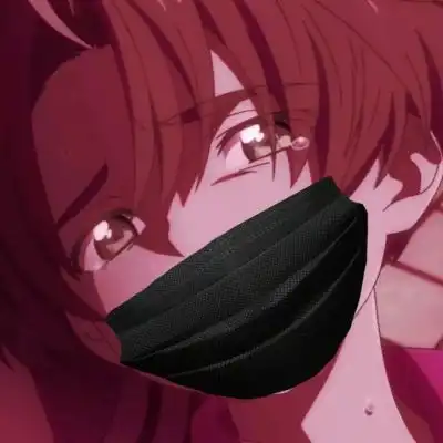 戴口罩漫头我们本不该这样但卡通动漫头像我要个性网