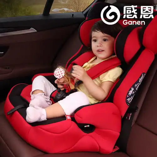 感恩旅行者儿童安全座椅婴儿宝宝汽车车载座椅9个月12岁3c认证粉红色图片大全邮乐官方网站