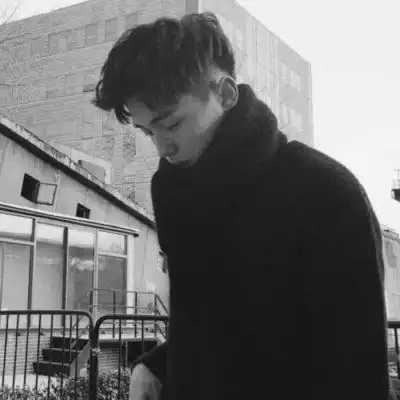 个性帅气黑白帅气男生头像男生潮流冷酷qq头像