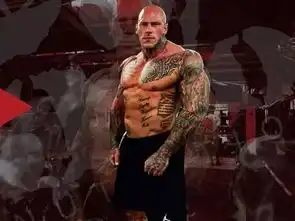 英国肌肉猛男,身高2.03米,体重300斤,红遍欧美