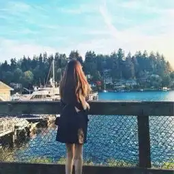 女生长发背影头像唯美最新精选波浪起伏的秀发一直飘荡我心