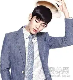 金秀贤最新春季大片韩式短发显叫兽魅力